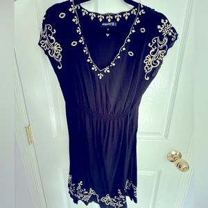 Black Dress, great summer beach cover up or travel dress
